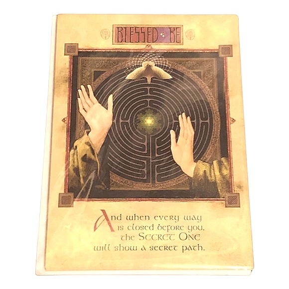 FREE W. Purchase Celtic Blessings Greeting Card with Celtic Art by Michael Green - Picture 1 of 6